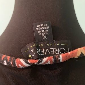 Forever 21 tribal print dress